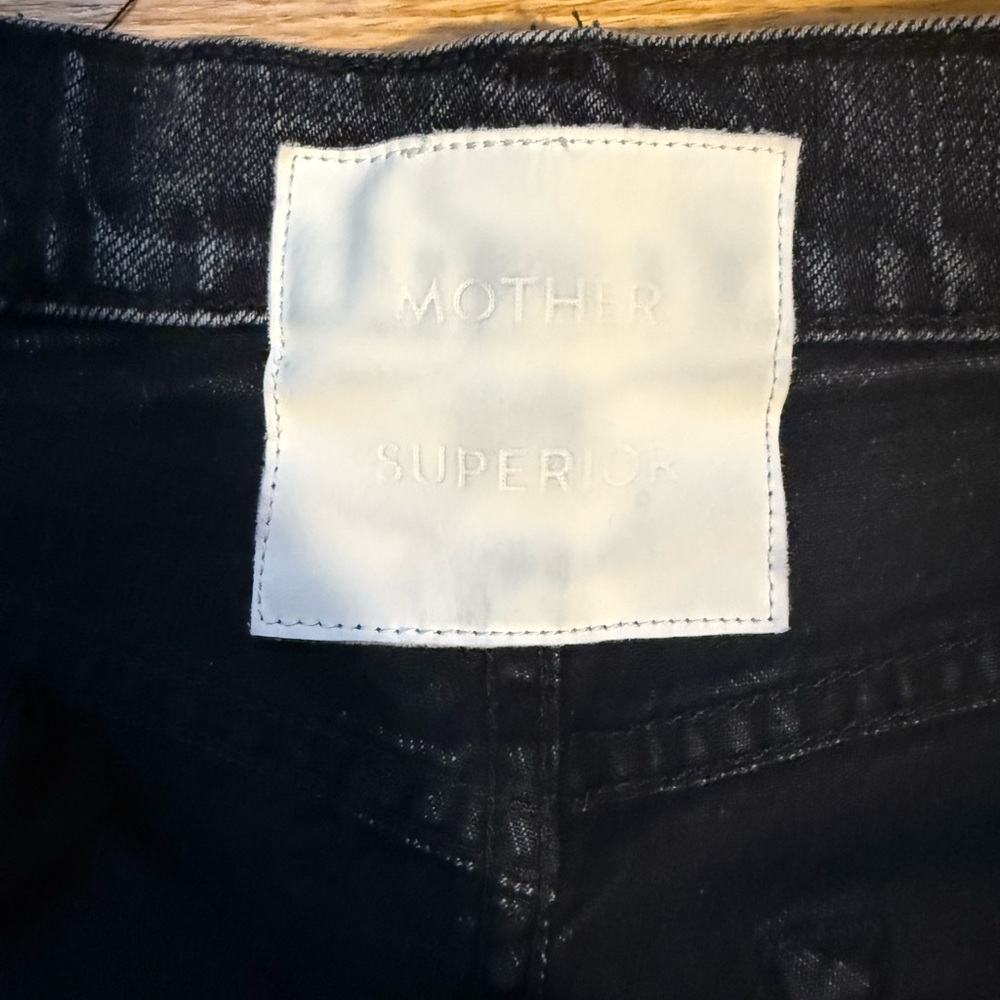 MOTHER Tomcat Ankle Black/Gray Women's Jeans Sz 26 - Picture 8 of 9